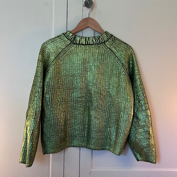 Scoop NYC Green Sweater Set - Picture 2 of 7